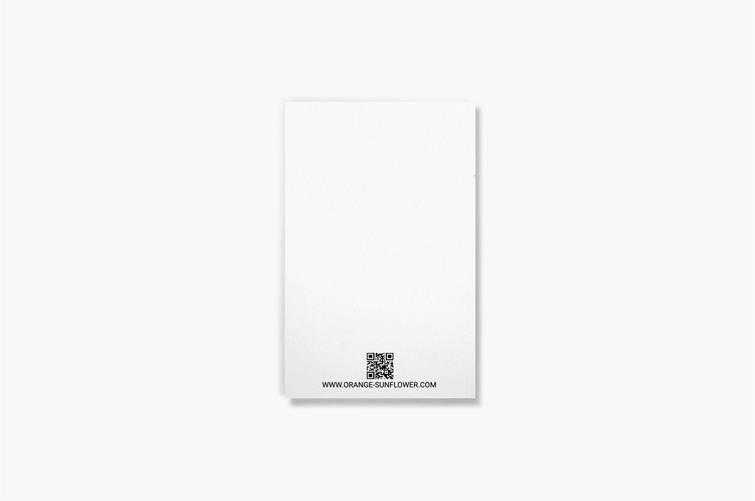 Orange Sunflower Sticker Book
